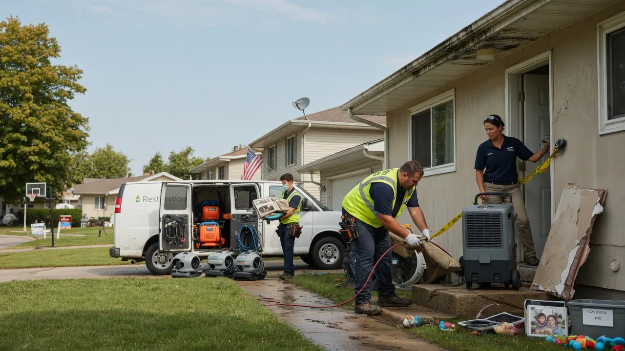 Water Damage Restoration in Maroa, IL near me
